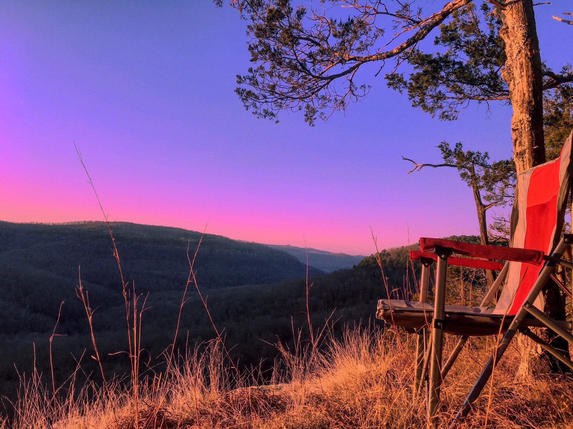 evening in the ozarks